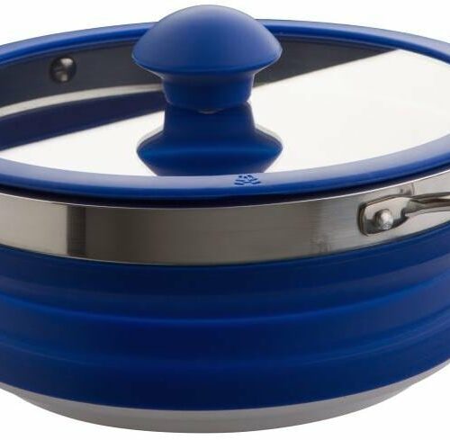 Indigo Topf, faltbar, 2,1L, dunkelblau