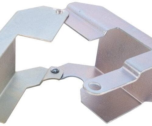 Frielitz Kastenschloss mit Scharnier, inkl. Rundschloss mit 2 Schlüsseln