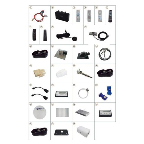 Kabelsatz 10m- ten Haaft Art.Nr. 34501027 - Oyster Digital