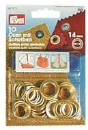 Prym Nähfrei-Ösen, 8mm, 24er-Pack