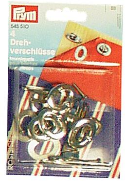 Prym Nähfrei-Drehverschlüsse, 4er-Pack