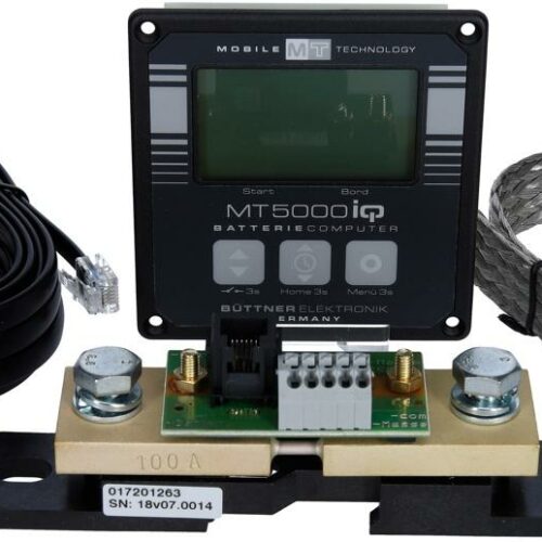 Büttner Elektronik MT 5000 iQ Batterie-Computer, mit Mess-Shunt, 100A
