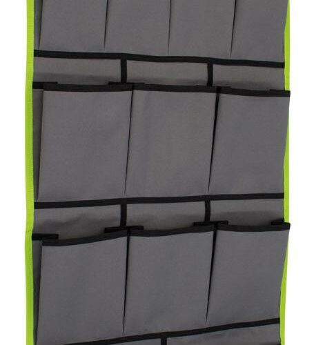 Eurotrail Derby L Organizer, 49x100cm, 12 Taschen, grau/grün