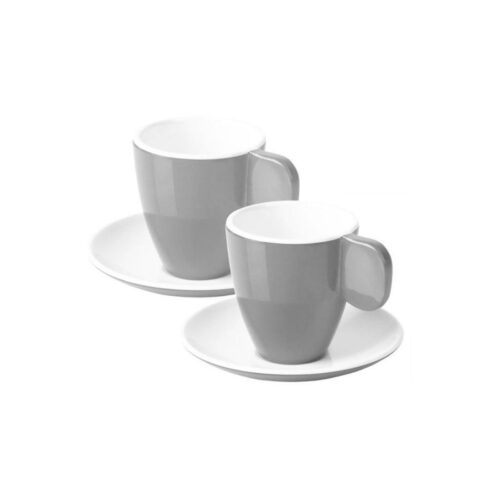 Camp4 Espressotassen, 2er Set, grau