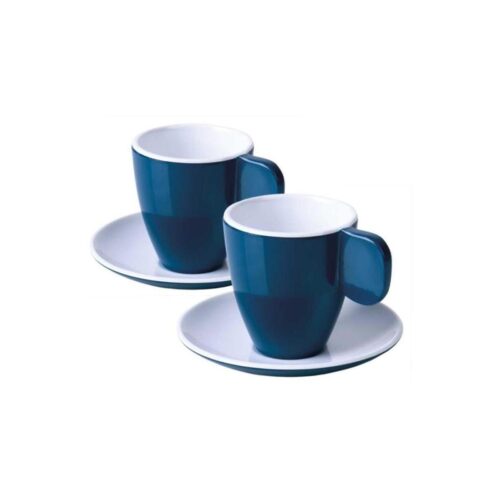 Camp4 Espressotassen, 2er Set, dunkelblau