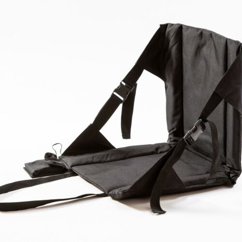 Outchair Back Up beheizbare Sitzauflage, 40x40cm, schwarz