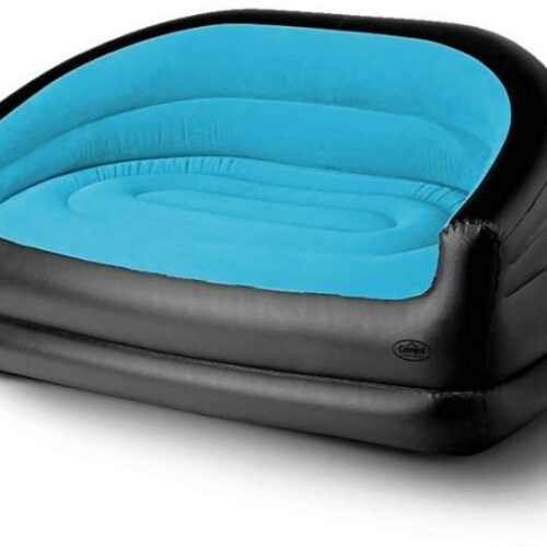 Camp4 Relax Double Luftsofa, schwarz/eisblau