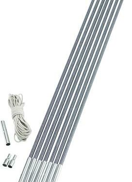 Outwell Duratec Stangen-Set mit Gummischnur, Ø9,5mm