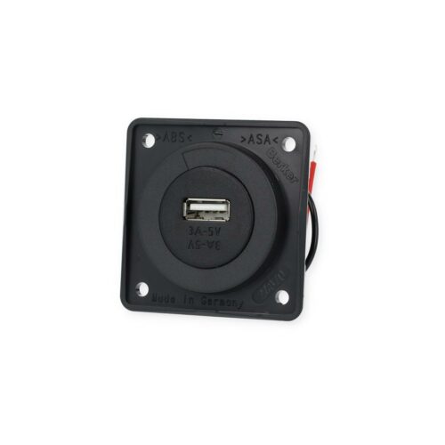 Berker Integro Flow/Pure USB-Ladesteckdose, 12V, anthrazit