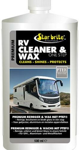 Star Brite RV Cleaner & Wax Reiniger + Wachs mit PTEF, 1000ml - ES, IT, FR
