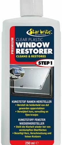 Star Brite Step 1 Window Restorer Acrylglas-Reiniger und Auffrischer, 250ml, FI,SE,NO