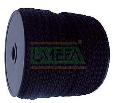 Umefa Sicherheits-Zeltleine, 50m, schwarz