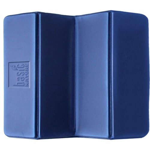 BasicNature Falt-Sitzkissen, 40x30cm, blau