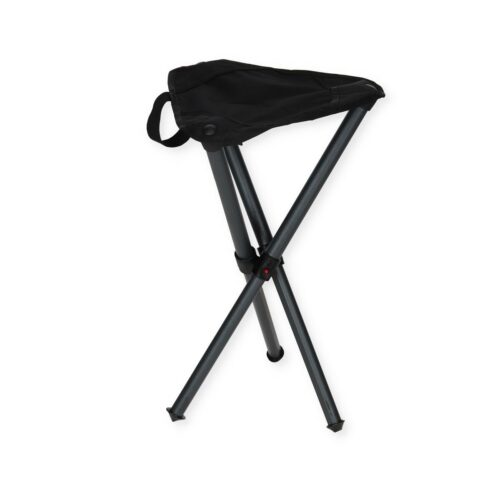 Walkstool Dreibeinhocker Basic, Sitzhöhe 50cm, schwarz