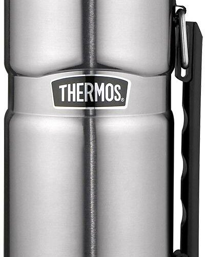 Thermos King Thermoflasche, Edelstahl, 1,2L, silber