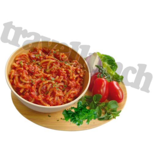 Travellunch Mahlzeit, Pasta Bolognese, 10x250g