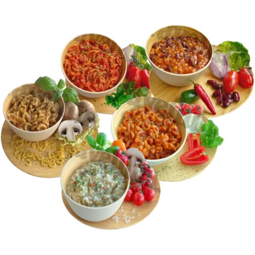 Travellunch Mahlzeit-Mix, Fleisch, 6x125g