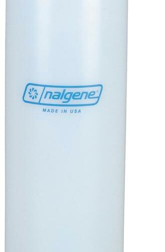 Nalgene Wide Mouth HDPE Trinkflasche, weiß, 1,5L