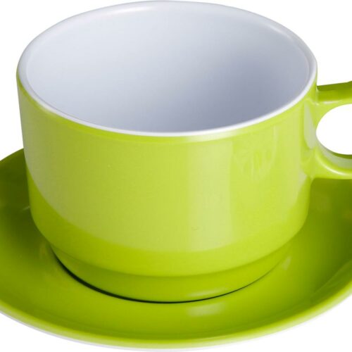 Brunner Space Tasse mit Untertasse und Deckel, 300ml