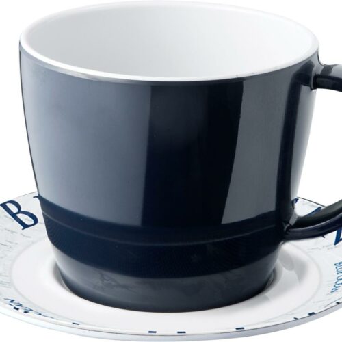Brunner Blue Ocean Tasse mit Untertasse, 250ml