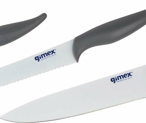Gimex Messer-Set, Edelstahl, 3-teilig