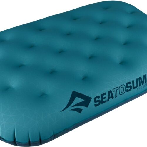 Sea to Summit Aeros Ultralight Deluxe Reisekissen, aqua