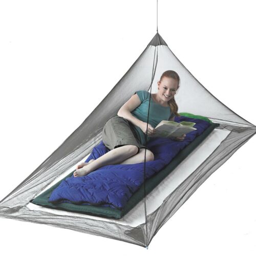 Sea to Summit Nano Pyramid Moskitonetz, single, grau