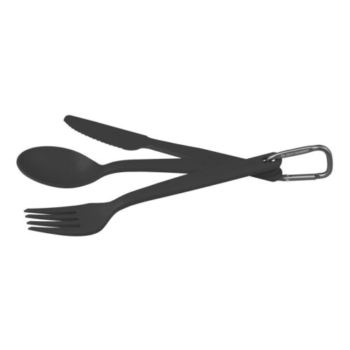 Sea to Summit Camp Besteck, 3-teilig, schwarz