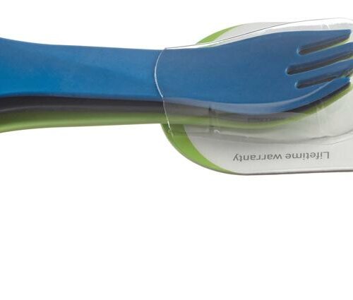 Humangear GoBites UNO Mini Spork, 3er-Set, blau/grau/grün
