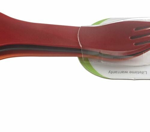 Humangear GoBites UNO Mini Spork, 3er-Set, rot/grau/orange