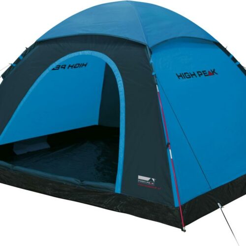High Peak Monodome Kuppelzelt, 4-Personen, 240x210cm, blau/grau