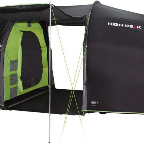 High Peak Vis-a-Vis Tauris 6 Zelt, 6-Personen, 620x240cm, dunkelgrau/grün