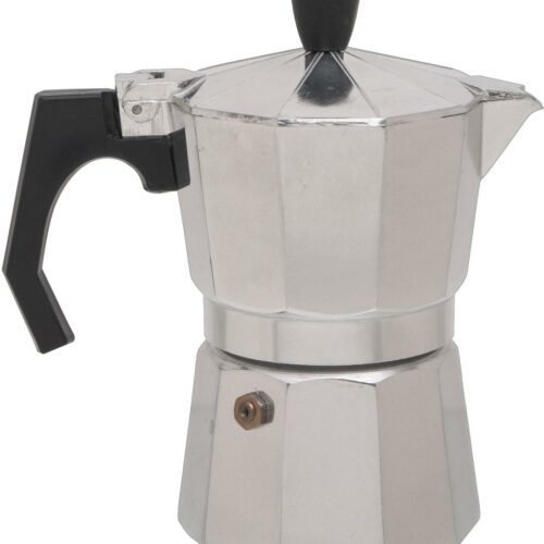 Origin Outdoors Bellanapoli Espresso Maker, silber, 9 Tassen