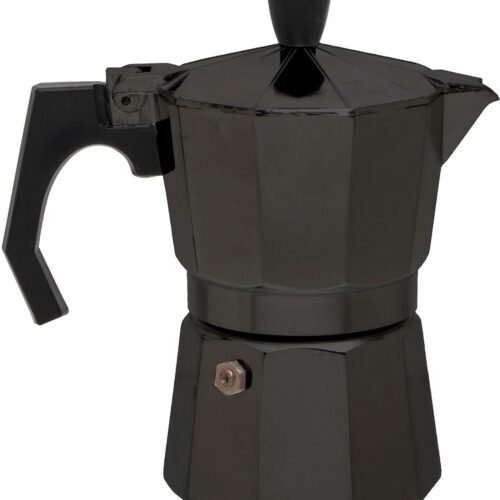 Origin Outdoors Bellanapoli Espresso Maker, schwarz, 6 Tassen