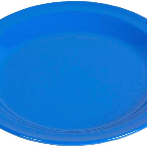 Waca Teller flach, blau