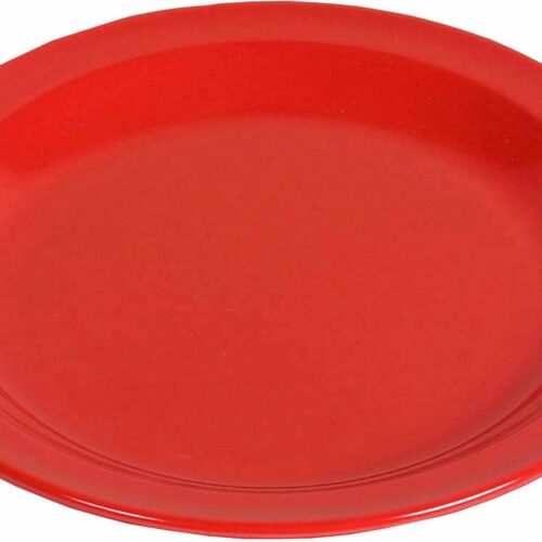 Waca Teller flach, rot