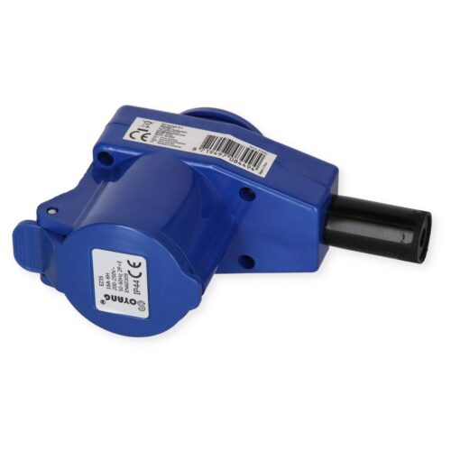 Pro Plus CEE-Winkelkupplung + Schuko Steckdose, 16A