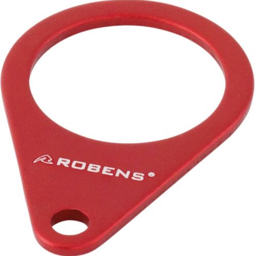 Robens Leichtmetall-Abspannring, 5cm, Aluminium, rot