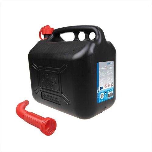 Pro Plus Benzinkanister, Kunststoff, 10L, schwarz
