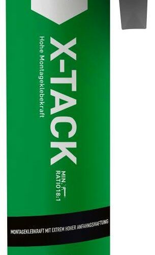 TEC7 X-Tack extreme Montagekleber, 290ml, schwarz