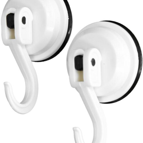 Eurotrail Saug-Fix Haken mit Saugnapf, bis 2 kg, weiß