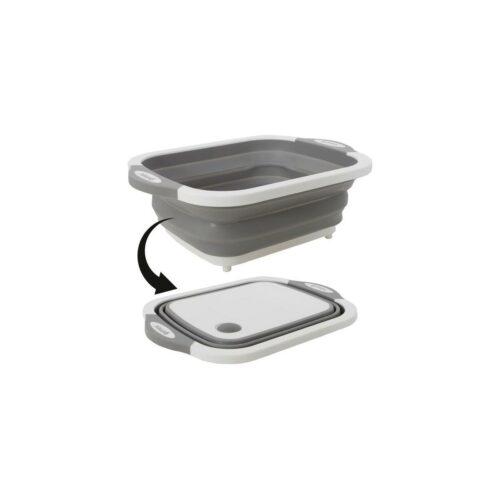 Gimex 2-in-1 Waschschüssel, grau