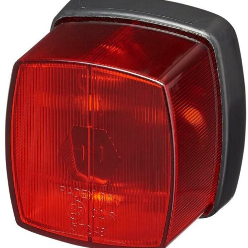 Radex Positionsleuchte 904, rot, 66x62mm