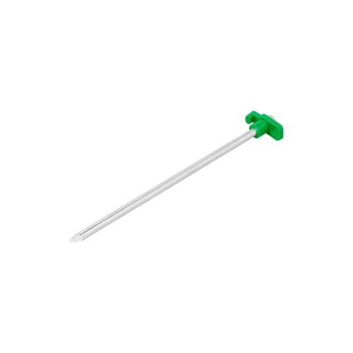 Pro Plus Glow in the Dark Zelthering aus Stahl mit Kunststoffhaken, 25cm