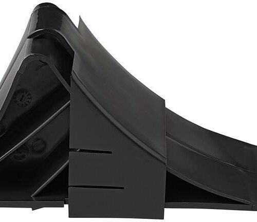 Pro Plus Unterlegkeil aus Kunststoff mit Halterung, schwarz