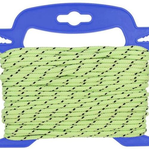 Pro Plus fluoreszierende Spannleine auf Haspel, 20m