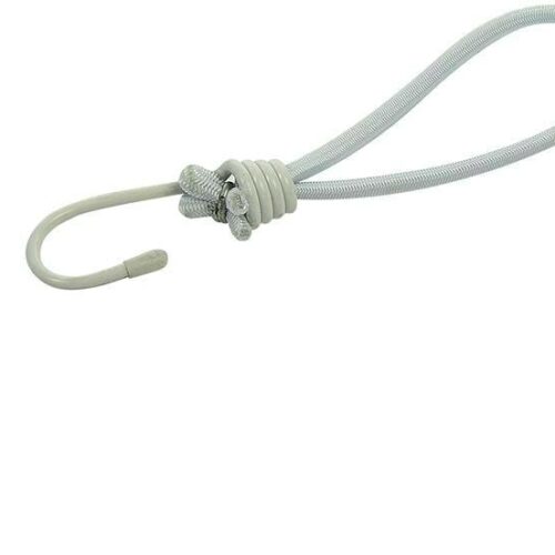 Elastischer Zeltspanner mit Haken, weiß