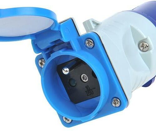 Pro Plus Adapter Kupplung von CEE nach französische Steckdose, 16A