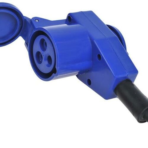 Pro Plus CEE Verlängerungskabel mit Winkelkupplung + Schuko Steckdose, 3x2,5mm², 25m