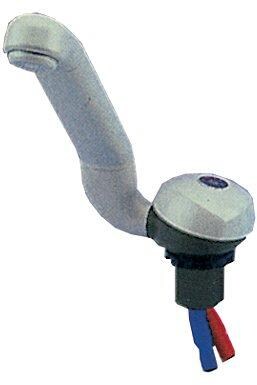 Keller Inn Einhebelmischer, Ø28mm, Tülle, Mikroschalter, grau